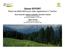 Ozone EFFORT Rischi ed effetti dell ozono sulla vegetazione in Trentino