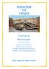 WELCOME TO VENICE. VENICE Ristorante. Tel: Find us on Facebook: Italian Restaurant Galway/Venice.