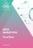 IBIZA MARATHON. Travel Book