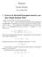 Processi. Giuseppe Sanfilippo. 30 novembre Processo di Bernoulli-Passeggiata aleatoria semplice (Simple Random Walk)