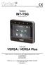 Tastiera INT-TSG. Versione firmware Guida rapida VERSA / VERSA Plus