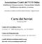 Associazione Centri del VCO Onlus. Carta dei Servizi. Revisione anno C.so Roma, Gravellona Toce - tel