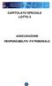 CAPITOLATO SPECIALE LOTTO 3 ASSICURAZIONE RESPONSABILITA PATRIMONIALE