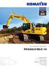 PC240LC/NLC-10. Escavatore idraulico PC 240