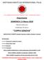 SHOTOKAN KARATE-DO INTERNATIONAL ITALIA A.S.D. POLISPORTIVA DILETTANTISTICA BORGHETTO 1867 & MIURA KARATE GENOVA. Organizzano DOMENICA 11 Marzo 2018