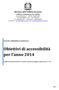 Obiettivi di accessibilità per l anno 2014