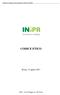 Modello di organizzazione e gestione ex Decreto 231/2001 CODICE ETICO. Roma, 11 aprile INIPA Via XXIV Maggio, Roma