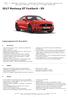 2017 Mustang GT Fastback - EU