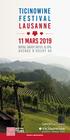 Plus de 250 grands crus du Tessin vous donnent rendez-vous!