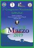 1 Congresso Nazionale GIPaTeC