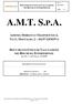 A.M.T. S.P.A. AZIENDA MOBILITÀ E TRASPORTI S.P.A. VIA L. MONTALDO, GENOVA DOCUMENTO UNICO DI VALUTAZIONE. (art.26, c.3 del D.Lgs.