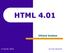 HTML Ottava lezione. 14 Aprile di Ivano Stranieri