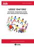 LEGGE 104/1992 CISL. Assistenza, integrazione sociale, diritti delle persone handicappate. Quaderni del delegato/8. A cura del Dipartimento Formazione