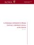 IL PERSONALE DIPENDENTE DI ROMA CAPITALE: CONFRONTI CON GLI