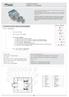 AIR WORK CILINDRI COMPATTI COMPACT CYLINDERS CB CHIAVE DI CODIFICA / KEY TO TYPE NUMBER VERSIONE - VERSION CORSA / STROKE