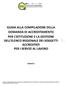 GUIDA ALLA COMPILAZIONE DELLA DOMANDA DI ACCREDITAMENTO PER L ISTITUZIONE E LA GESTIONE