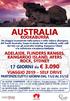 AUSTRALIA KOOKABURRA ADELAIDE, FLINDERS RANGES, KANGAROO ISLAND, AYERS ROCK, SYDNEY VIAGGIO 2019 SELF DRIVE PARTENZE TUTTI I GIORNI DAL 11/2 AL 31/12
