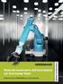 Sistemi di misura HEIDENHAIN per robot industriali REPORT TECNOLOGICO. Notevole incremento dell accuratezza sul Tool Center Point