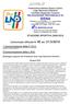 C.U. N. 40 pag. 618 Delegazione Provinciale di Siena. Messaggio augurale del Presidente della Lega Nazionale Dilettanti.