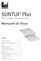 SUNTUF Plus. Manuale di Posa. Lastre Corrugate in Policarbonato per Serre. Indice: