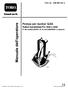 Pompa per bunker QAS Trattori Sand/Infield Pro 3040 e 5040