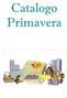 Catalogo Primavera - 1 -