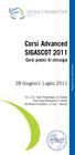 Corsi Advanced SIGASCOT 2011