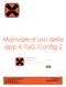 Manuale d uso della app X-TaG Config 2