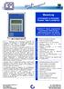 MemoLog STATIONARY ULTRASONIC TRANSIT TIME FLOWMETER