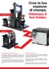 Crea la tua stazione di stampa.