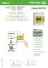 Static Meter submetering applications 4 module. Three-phase network, 3 or 4-wire Direct connection: 230(400) 240(415)V 63A V 63A