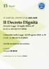 Il Decreto Dignità. Decreto Legge 12 luglio 2018 n. 87 (G.U. n. 161 del )