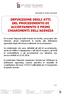 DEFINIZIONE DEGLI ATTI DEL PROCEDIMENTO DI ACCERTAMENTO E PRIMI CHIARIMENTI DELL AGENZIA