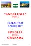 ANDALUSIA SPAGNA SIVIGLIA RONDA GRANADA APRILE 2017