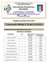 Comunicato Ufficiale N 03 del 21/07/2016