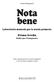 Cesare Regazzoni. Nota bene. Laboratorio musicale per la scuola primaria. Primo livello. Guida per l insegnante