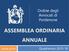 ASSEMBLEA ORDINARIA ANNUALE