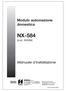 Modulo automazione domestica NX-584. (cod. NX584) Manuale d installazione DT01421HE0703R00