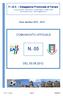Comunicato Ufficiale N. 05 Anno Sportivo 2012/2013. F.I.G.C. Delegazione Provinciale di Ferrara