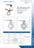 N PARTICOLARE MATERIALI SPECIFICHE NOTE 1-7 CORPO ACCIAIO INOX ASTM A351 CF8M - 2 ALBERO ACCIAIO INOX AISI PTFE PRESSATO SU ACCIAIO INOX