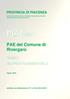 Variante PIAE 2011 con valenza di PAE del Comune di Rivergaro Val.S.A.T. - Rapporto Ambientale PIAE ValSAT RAPPORTO AMBIENTALE.