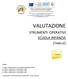 VALUTAZIONE STRUMENTI OPERATIVI SCUOLA INFANZIA (TABELLE)