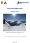 Analisi meteorologica mensile. gennaio gennaio 2019 Ghiacciaio della Lobbia e del Mandrone (Efisio Siddi)