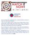 Dal 17 al 25 settembre 2016 si svolgerà Match It Now!, la settimana nazionale per la donazione di midollo osseo e cellule staminali emopoietiche.