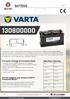 BATTERIE. Perché scegliere una batteria VARTA Promotive Black?