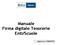 Manuale Firma digitale Tesorerie Enti/Scuole. Aggiornato al 10/06/2010