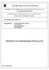 PROPOSTA DI CONVENZIONE STRALCIO N 3 TRA IL COMUN E DI RAVENNA E LA SOCIETA FLORIDA S.R.L. - P.U.E. A CASALBORSETTI, VIA DELLE VIOLE