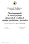 Piano comunale di localizzazione dei punti di vendita di stampa quotidiana e periodica