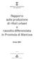 Rapporto sulla produzione di rifiuti urbani e raccolta differenziata in Provincia di Mantova