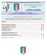 COMUNICATO UFFICIALE N 3 del 17 LUGLIO 2014